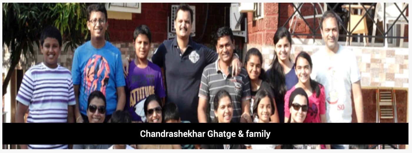 Chandrashekhar Ghatge & Family